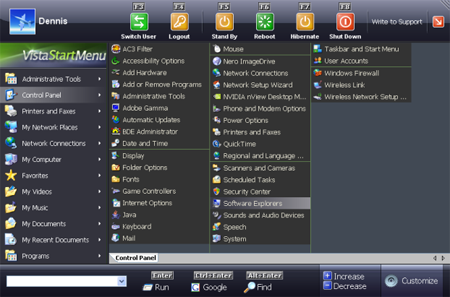 Vista Start Menu Pro 2.89