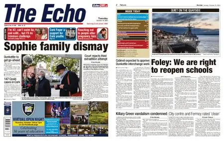 Evening Echo – October 13, 2020