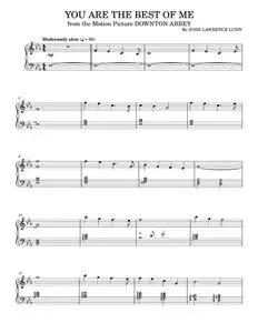 You Are The Best Of Me - John Lunn (Piano Solo)