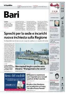 la Repubblica Bari - 22 Aprile 2018