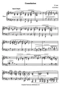 LisztF - Consolation, S.172 No.4