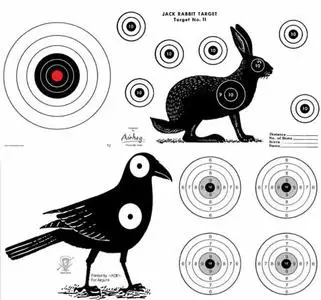 Kit of the shooting dartboards for printout