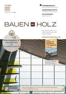 Bauen mit Holz - Nr.7-8 2016