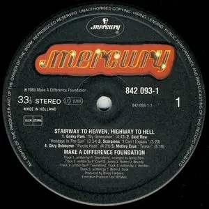 VA - Stairway To Heaven/Highway To Hell (1989) (LP, 842 093-1, Mercury) (24/96 Vinyl Rip)