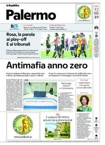 la Repubblica Palermo – 12 maggio 2019
