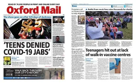 Oxford Mail – August 25, 2021