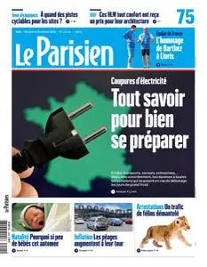 Le Parisien du Samedi 3 Décembre 2022