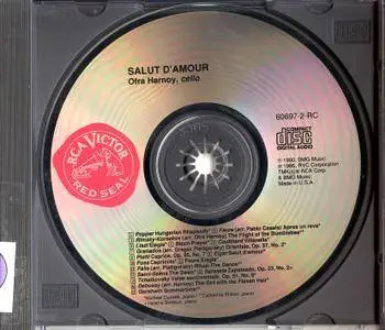 Ofra Harnoy - Salut D'amour (1986) Reissue 1990