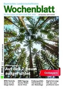 Bayerisches Landwirtschaftliches Wochenblatt Ostbayern - 28. November 2019