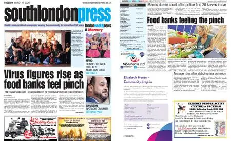 South London Press – March 17, 2020