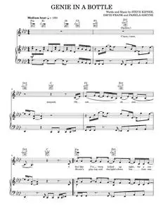 Genie in a bottle - Christina Aguilera (Piano-Vocal-Guitar)