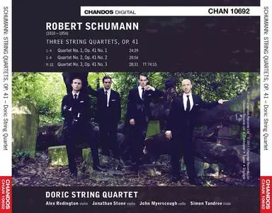 Doric String Quartet - Robert Schumann: String Quartets, Op. 41 (2011)