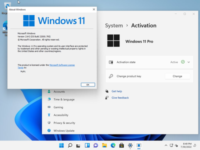 Windows 11 21H2 Build 22000.795 Aio 13in1 (No TPM Required) With Office 2021 Pro Plus Preactivated