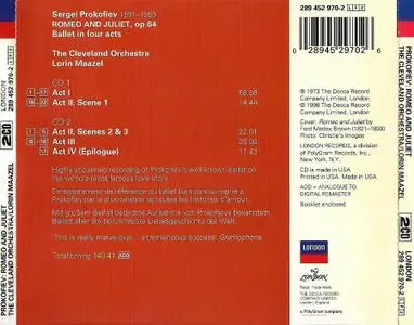 Lorin Maazel, The Cleveland Orchestra - Sergei Prokofiev: Romeo and Juliet (1998)