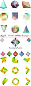 Vectors - Creative 3D Shiny Logotypes 2