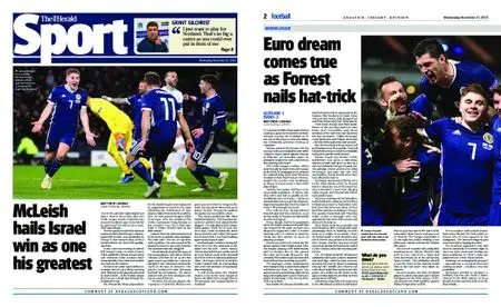 The Herald Sport (Scotland) – November 21, 2018