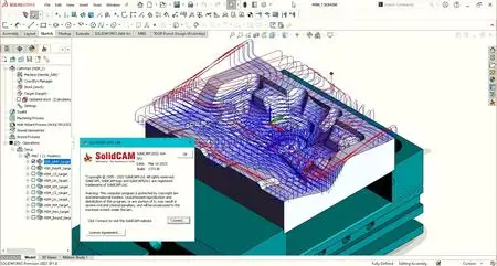 SolidCAM 2022 SP3 HF1 with Updated Documents and Training Materials