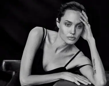 Angelina Jolie by Peter Lindbergh for Wall Street Journal November 2015