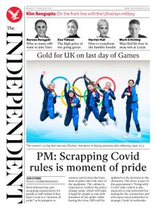 The Independent – 21 February 2022