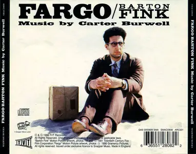 Carter Burwell - Fargo & Barton Fink (1996) [Two Soundtracks on One CD]