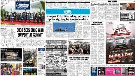 Philippine Daily Inquirer – November 12, 2017