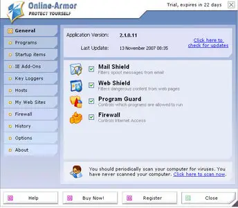 Online Armor Personal 3.1.0.25