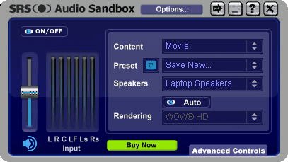SRS Audio Sandbox v1.70