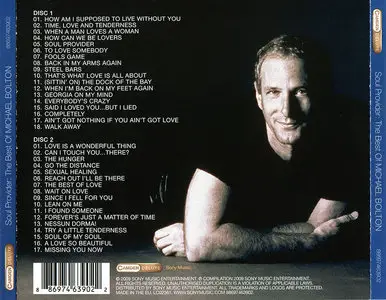 Michael Bolton - Soul Provider: The Best Of Michael Bolton (2009) 2CDs