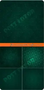Green seamless pattern background vector