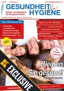 Gesundheit & Hygiene – 08 Mai 2020
