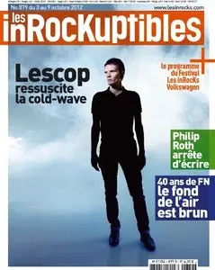 Les inRocKuptibles 879 - 3 au 9 Octobre 2012