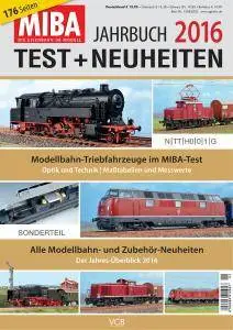 MIBA Test + Neuheiten - Jahrbuch 2016