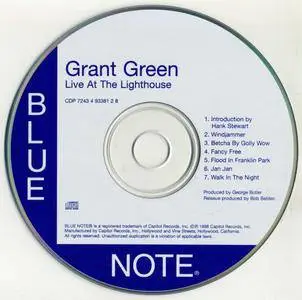 Grant Green - Live At The Lighthouse (1972) {Blue Note CDP 7243 4 93381 2 8 rel 1998}