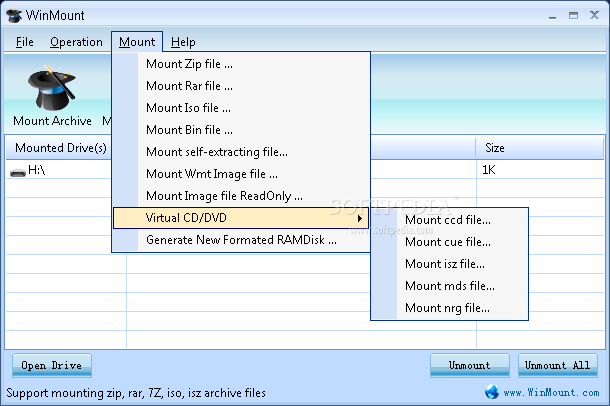 WinMount 2.1.0