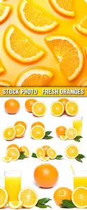 Stock Photo - Fresh Oranges