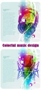 Colorful music design
