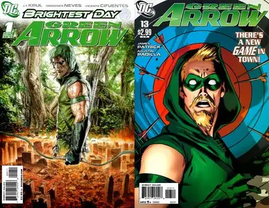 Green Arrow v5 #1-15 & Preview (2010-2011) Complete
