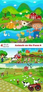 Vectors - Animals on the Farm 8