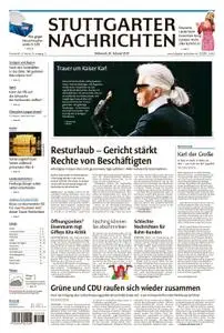 Stuttgarter Nachrichten Blick vom Fernsehturm - 20. Februar 2019