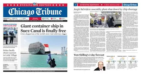 Chicago Tribune Evening Edition – March 29, 2021