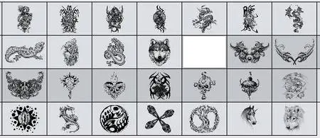 Tattoo brushes for Photoshop