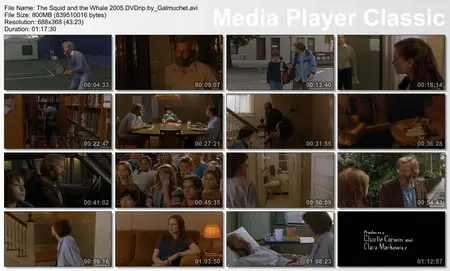 (Noah BAUMBACH) The Squid and the Whale [DVDrip] 2005