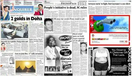 Philippine Daily Inquirer – December 13, 2006
