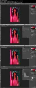 Night Light Portraits - Photoshop Retouching