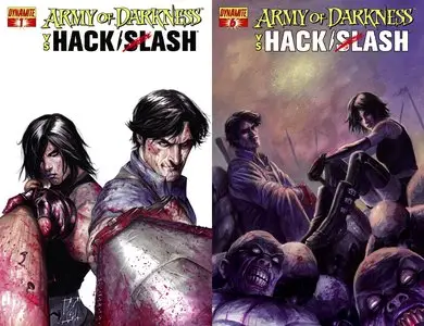Army of Darkness vs. Hack-Slash #1-6 (2013-2014) Complete