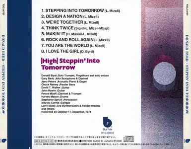 Donald Byrd - Stepping Into Tomorrow (1974) {Blue Note Japan TOCJ-6707 24-bit rel 2006}
