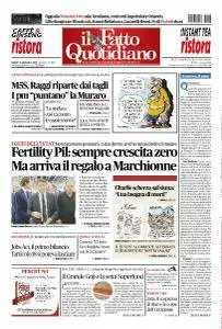 Il Fatto Quotidiano - 3 Settembre 2016