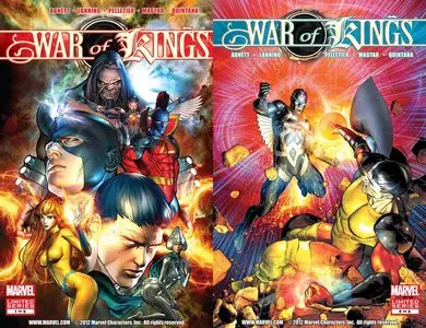War of Kings #1-6 + One-shots (2009) Complete
