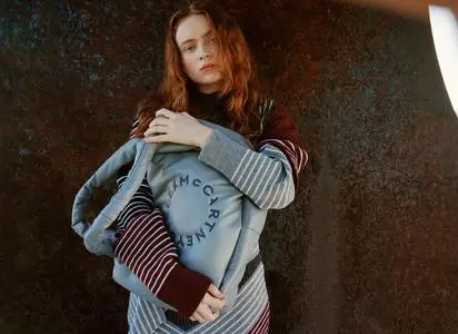 Sadie Sink by Theo Wenner for Stella McCartney Winter 2022 Collection