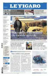 Le Figaro du Samedi 24 et Dimanche 25 Février 2018